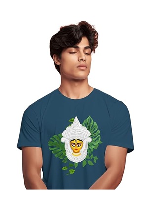 Cotton Durga Puja T-Shirt